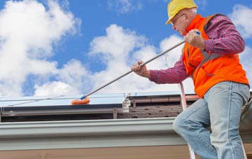 Thrumpton soft wash roof cleaning